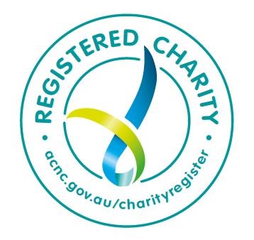 registered charity tick